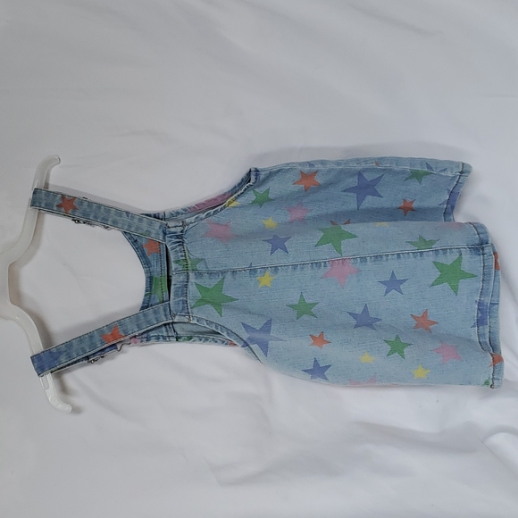 NWT 2 adorable girls jean dresses size 4T - Picture 5 of 5